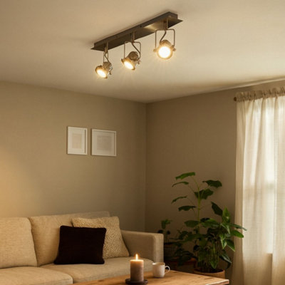 Pagazzi Ing Sage Satin Nickel 3 Ceiling Spot Bar Light