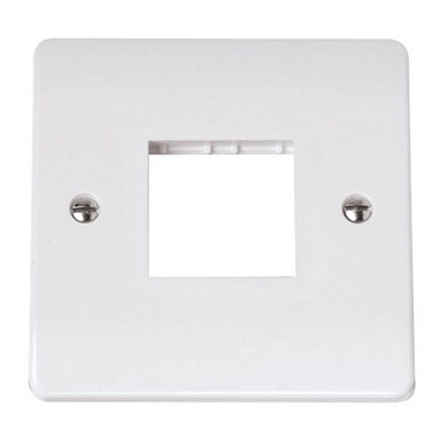 Click Scolmore Click Cma402 Mode 1 Gang 2 Module Minigrid Front Plate