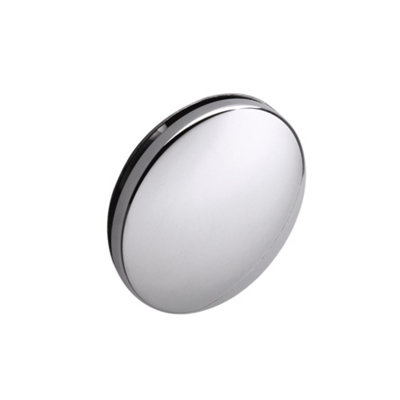 Heritage Highbrook Chrome Effect Brass & Plastic 68mm Click Clack Unslotted Waste & Overflow (Dia)70mm from B&Q