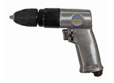 Toolzone 3/8Inch Reversible Air Drill from B&Q