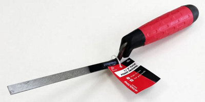 Toolzone 1/2" Tuck Pointer Trowel Soft Grip Bricklaying Mastic Point Walls Bricks from B&Q