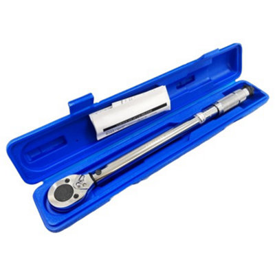 Toolzone Adjustable Bi-Directional 1/2" Dr Torque Wrench 42 - 210Nm Ss174