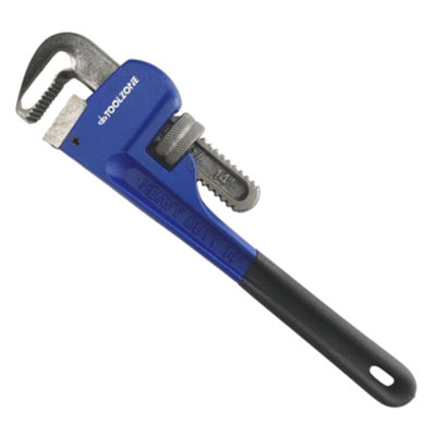 Toolzone 14" Heavy Duty Stillson Wrench With Foam Dipped Handle