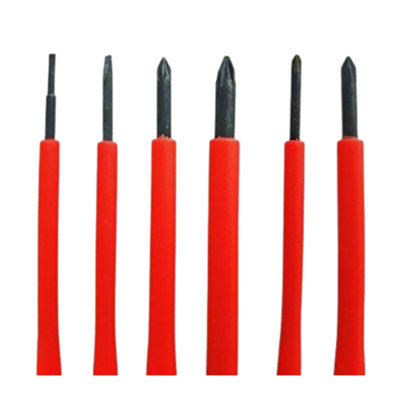 Toolzone 6Pc Vde Precision Screwdriver Set from B&Q