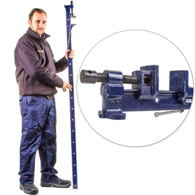 Toolzone Cast Iron T Bar Sash Clamp 72 Inches 1800mm from B&Q