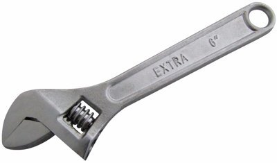 4" Adjustable Wrench Tools Heavy Duty Forged Steel Spanner from B&Q