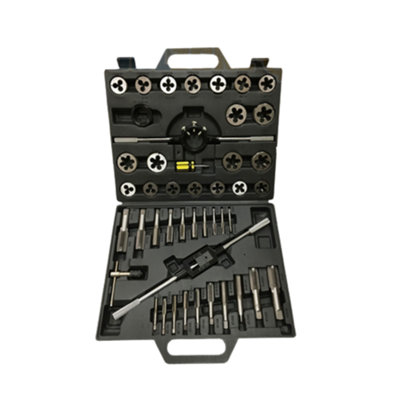 B&Q -  45 Piece Af Tungsten Steel Tap And Die Set