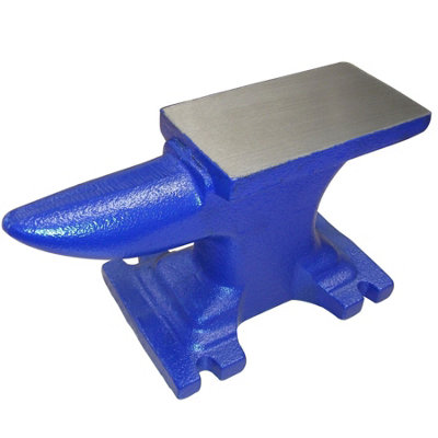Toolzone 11Lb Cast Iron Anvil For Metalworking And Blacksmithing from B&Q