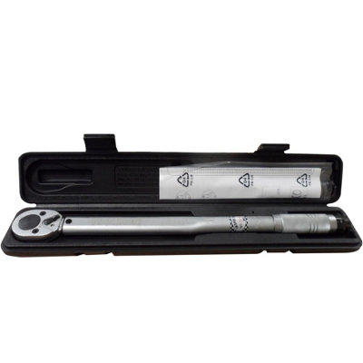 Toolzone 1/2" Torque Wrench 42 -210Nm Cal Cert from B&Q