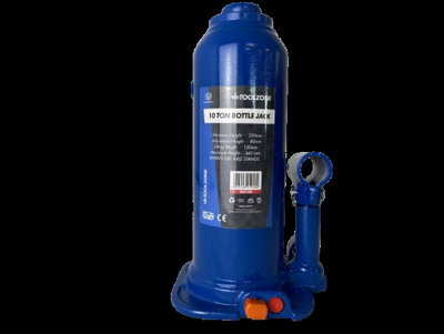 Toolzone 10 Ton Bottle Jack Ce/gs from B&Q
