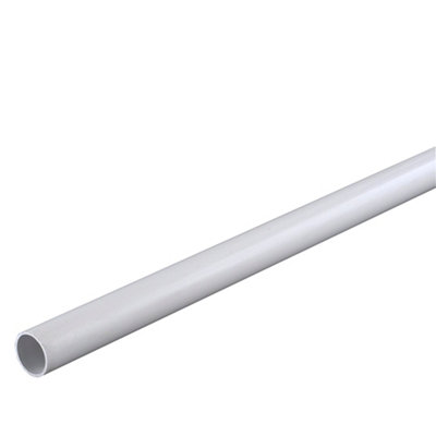 B&Q -  White Solvent Weld Waste Pipe(L)3M (Dia)32mm