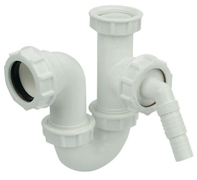 B&Q -  Sink & Washing Machine Trap (Dia)40mm