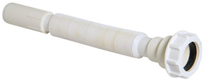 Floplast White Flexible Waste Pipe (Dia)32mm from B&Q