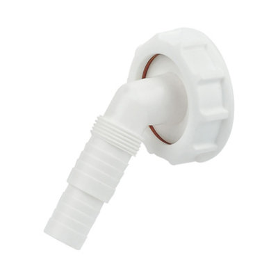 B&Q -  Compression Overflow & Waste Hose Connector X (Dia)40mm