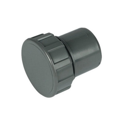 Floplast Abs Solvent Weld Access Plug 32mm Grey from B&Q