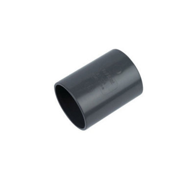 Floplast Abs Solvent Weld Coupling 32mm Grey from B&Q