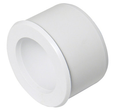 Floplast White 229404 Solvent Weld Reducer (Dia)40Mm X 32Mm B&Q