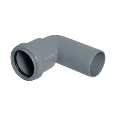 Floplast Push Fit Waste 90' Conversion Bend 32Mm Grey