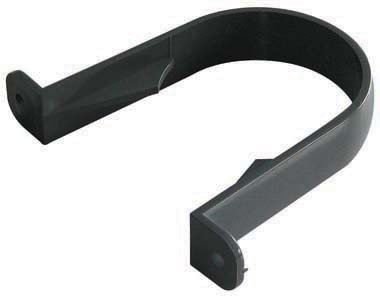 Floplast Grey Round Gutter Clip (L)113mm (Dia)68mm from B&Q