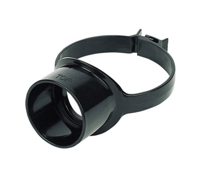 Floplast Ring Seal Soil Black Strap Boss(Dia)110mm from B&Q