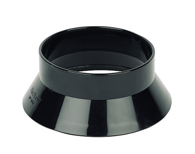 B&Q -  Ring Seal Soil Black Weathering Collar(Dia)110mm