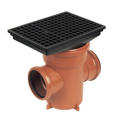B&Q -  Underground Drainage Bottle Gully(Dia)110mm