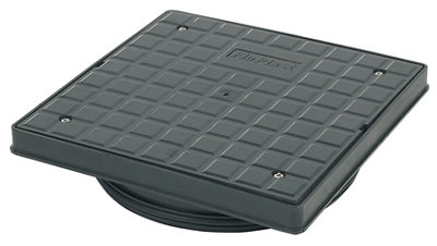 B&Q -  Manhole Cover(L)345mm(Dia)340mm