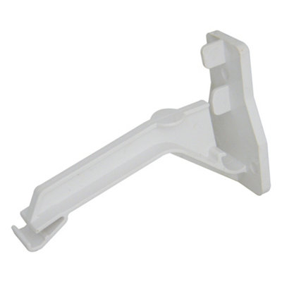 Floplast White Niagara Top Hung Fascia Bracket