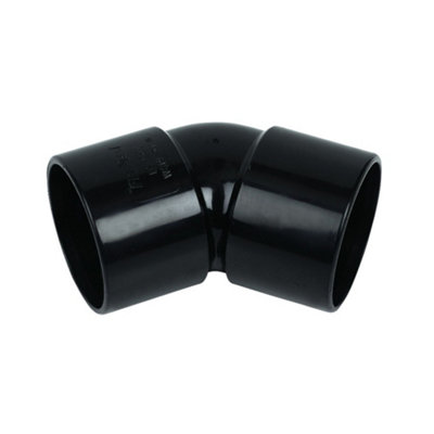 Floplast Abs Solvent Weld 135' Obtuse Bend 40Mm Black