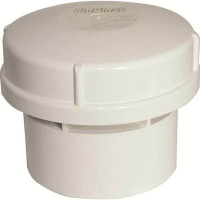 Floplast Av110 110mm Solvent Weld Air Admittance Valve White 298400 from B&Q