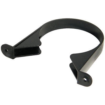 B&Q -  Black Push-Fit Waste Pipe Clip (Dia)110mm