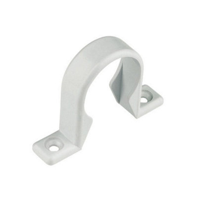 Floplast Push Fit Waste Pipe Clip 32mm White (Pack Of 10) from B&Q