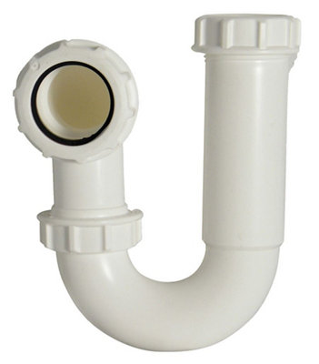 Floplast Washing Machine Trap (Dia)40Mm White