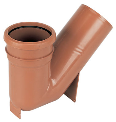 Floplast Underground Drainage Gully Trap(Dia)110mm from B&Q