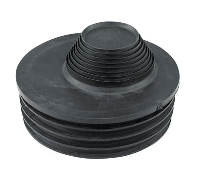 Floplast Black Waste Pipe Adaptor, (Dia)110Mm B&Q