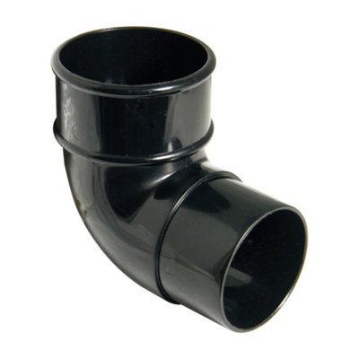 Floplast 92.5 Degree Mini Gutter Bend Black 50Mm - Image 4