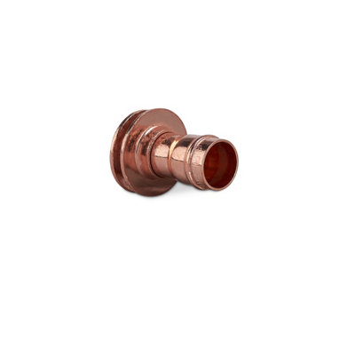 Plumbright Copper Solder Ring Pipe Cowl 15mm B270.26 from B&Q