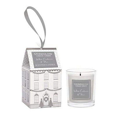 Stoneglow Candles Seasonal Votive CandleWhite Cashmere & Pear from B&Q