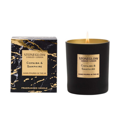 Stoneglow Candles Luna Tumbler CandleCopaiba & Samphire from B&Q