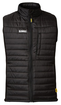 B&Q -  Force Work Gilet Padded Bodywarmer BlackSize Xxxl