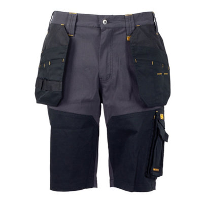 B&Q -  Fontana Grey & Black Men's Shorts W38"