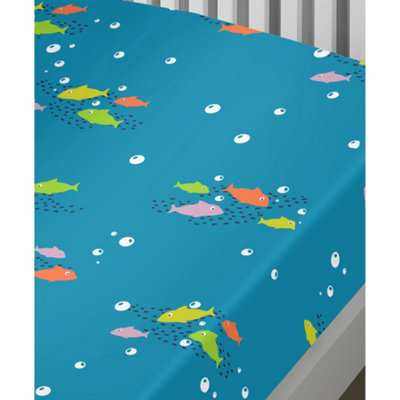 Bedlam Sea Life Kids Fun Adventure Fitted Sheet from B&Q