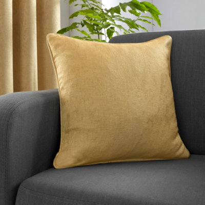 Strata Ochre Fusion Filled Cushion - Image 4