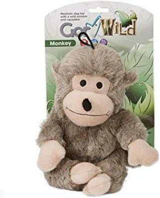 Gorpets Soft Dog Toy Plush Wild Monkey from B&Q