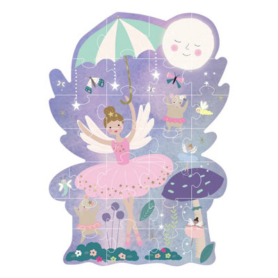 Floss & Rock 30Pc Shaped Jigsaw Puzzle Enchanted from B&Q
