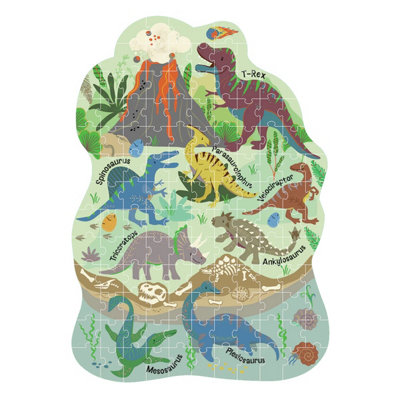 Floss & Rock Dinosaur 120Pcs Jigsaw Puzzle from B&Q