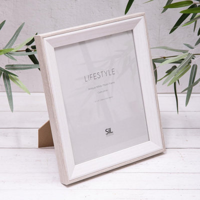 Annibells White Wood Natural Photo Frames (14650)8 X 10" from B&Q