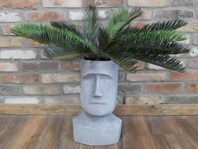 Annibells Easter Island Stone Effect Planter (9651) from B&Q