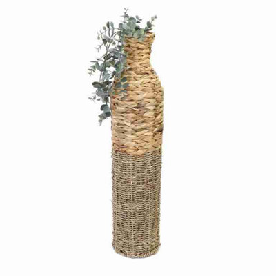 Annibells Tall Bamboo Woven Seagrass Vase (4113) from B&Q