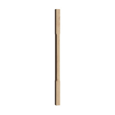 Cheshire Mouldings Stop Chamfer Natural Oak Spindle (H)900mm (W)41mm from B&Q